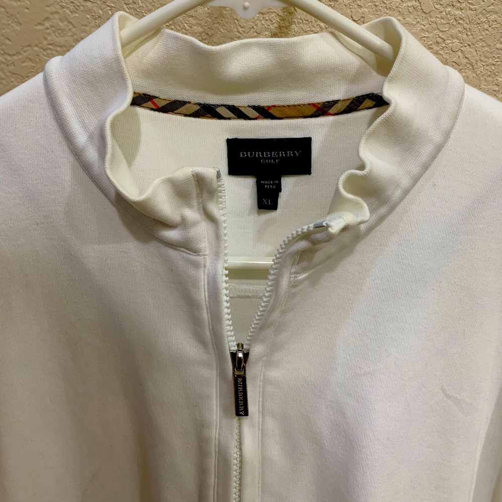 NW Authentic Burberry Zip Pull over